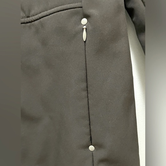 Vuarnet fleece-lined Long Zippered Jacket in Black/Brown - Picture 4 of 12